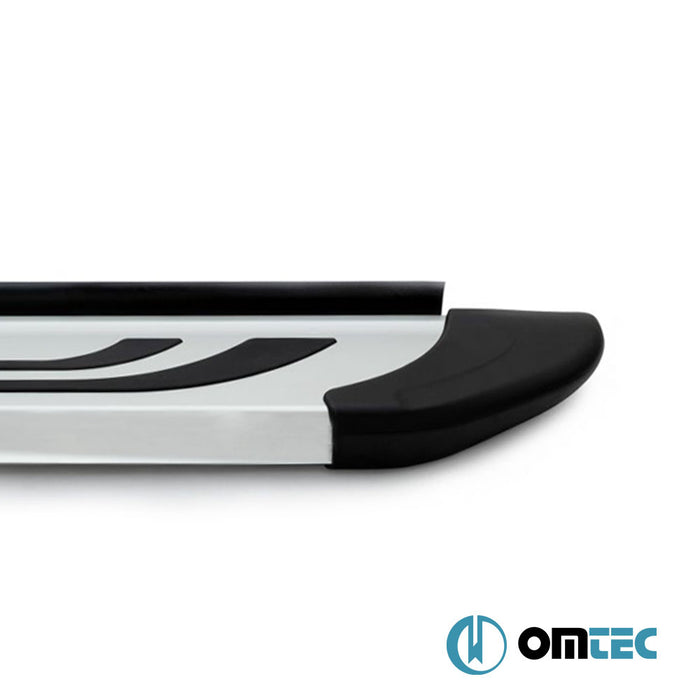 Side Step (FABA-Silver) 2 Pcs. L1 - Renault Kangoo - MVN XFK  - (2021-)