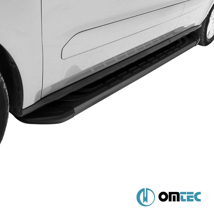 Marchepied Latéral (FABA-Noir) 2 Pcs. L2 - Mercedes-Benz Citan - MVN W420  - (2021-)