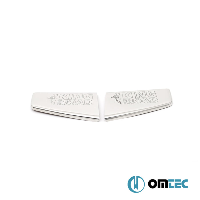 Ön Tampon Plakaları 2 Prç.P.Çelik - Scania R-Series - TRUCK I  - (2004-2017)