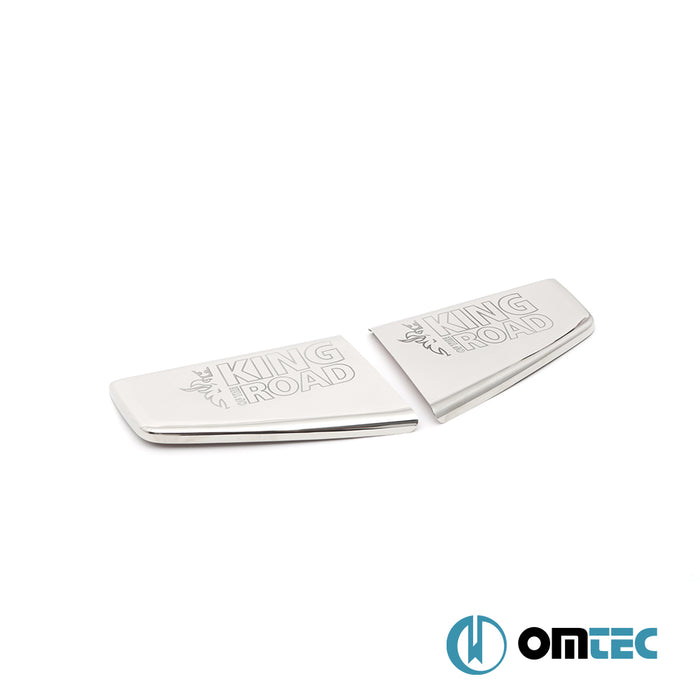 Ön Tampon Plakaları 2 Prç.P.Çelik - Scania R-Series - TRUCK I  - (2004-2017)