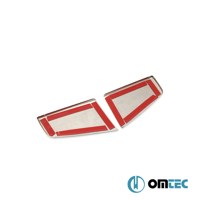 Ön Tampon Plakaları 2 Prç.P.Çelik - Scania R-Series - TRUCK I  - (2004-2017)