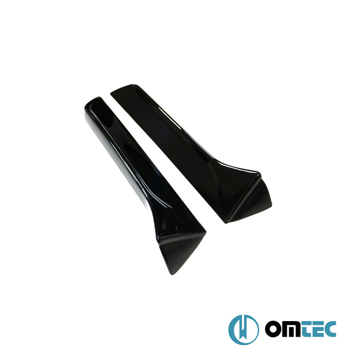Window Trim 2 Pcs. (Piano Black-ABS) - Seat Leon - HB 5D 5F  - (2012-2019)