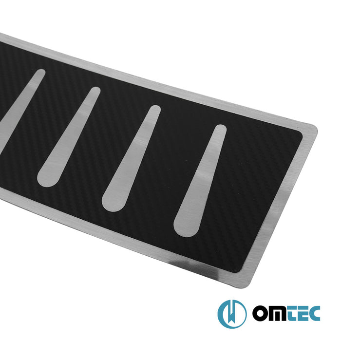 Karbon Folyolu Arka Tampon Eşiği P.Çelik - Skoda Yeti - SUV 5L FL - (2013-2017)