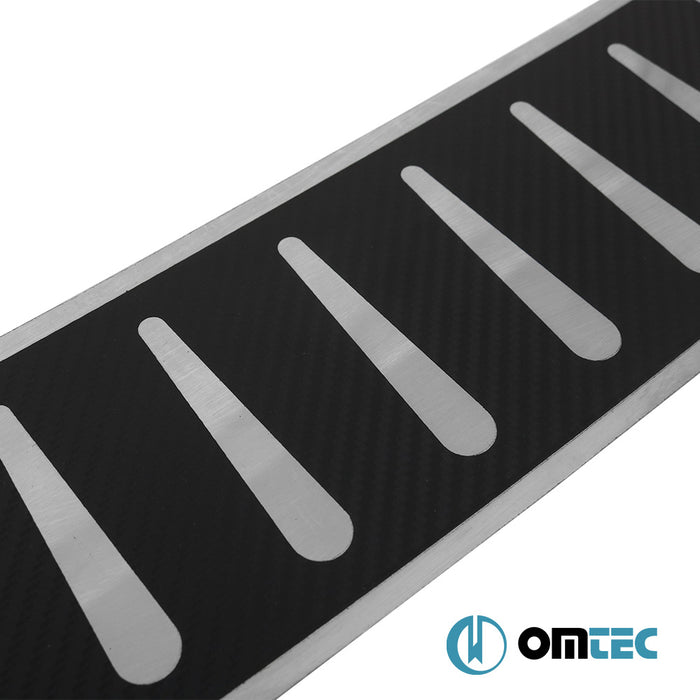 Karbon Folyolu Arka Tampon Eşiği P.Çelik - Skoda Yeti - SUV 5L FL - (2013-2017)