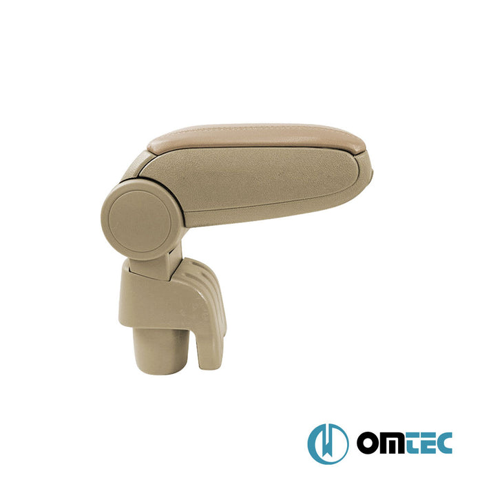 Armrest Box V1 (Leatherette+Vacuum Adapter) Beige - Skoda Octavia - SD 1Z - (2004 - 2013)