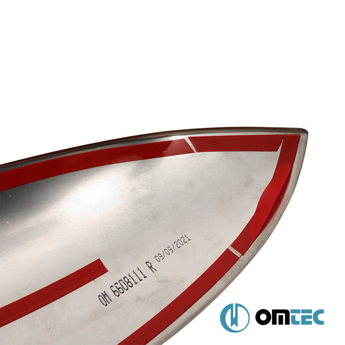 Mirror Cover 2 Pcs. S.Steel (Gloss) - Skoda Superb - SD 3T - (2008 - 2015)