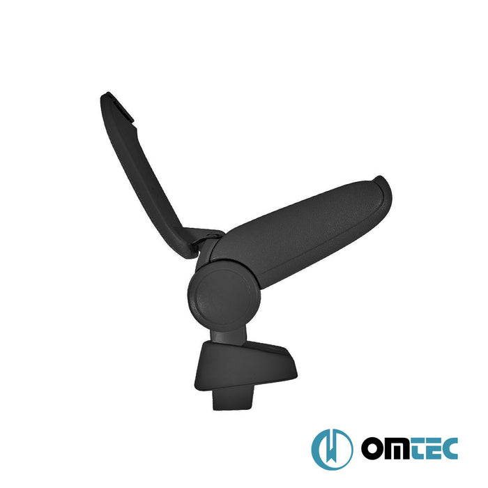 Armrest Box V1 (Leatherette+ABS Adapter) Black - Skoda Rapid - SD NH3  - (2012-)