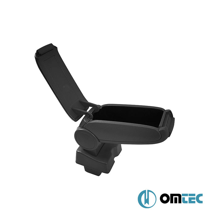 Armrest Box V1 (Leatherette+ABS Adapter) Black - Skoda Rapid - SD NH3  - (2012-)