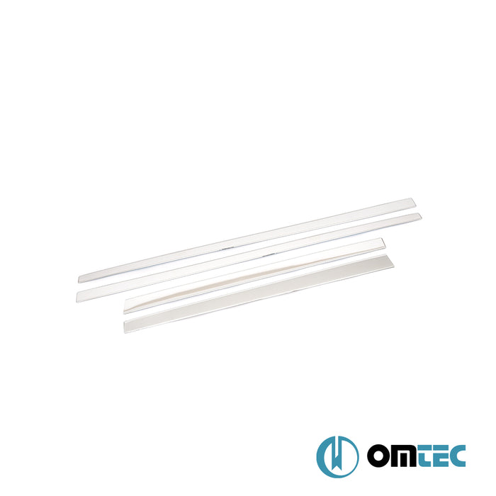 Side Door Streamer 4 Pcs. S.Steel (Gloss)  - Skoda Kodiaq - SUV II  - (2024-)