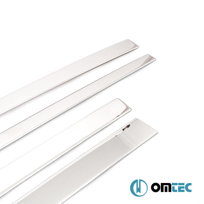 Side Door Streamer 4 Pcs. S.Steel (Gloss)  - Skoda Kodiaq - SUV II  - (2024-)