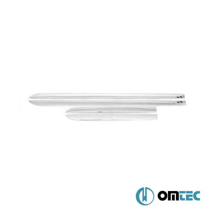 Side Door Streamer 4 Pcs. S.Steel (Gloss)  - Ssangyong Torres - SUV J100  - (2022-)