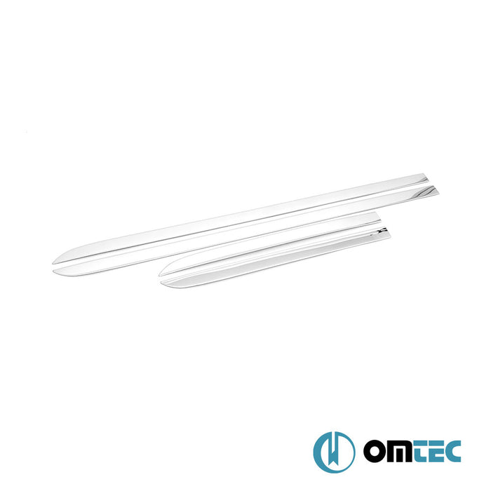 Side Door Streamer 4 Pcs. S.Steel (Gloss)  - Ssangyong Torres - SUV J100  - (2022-)