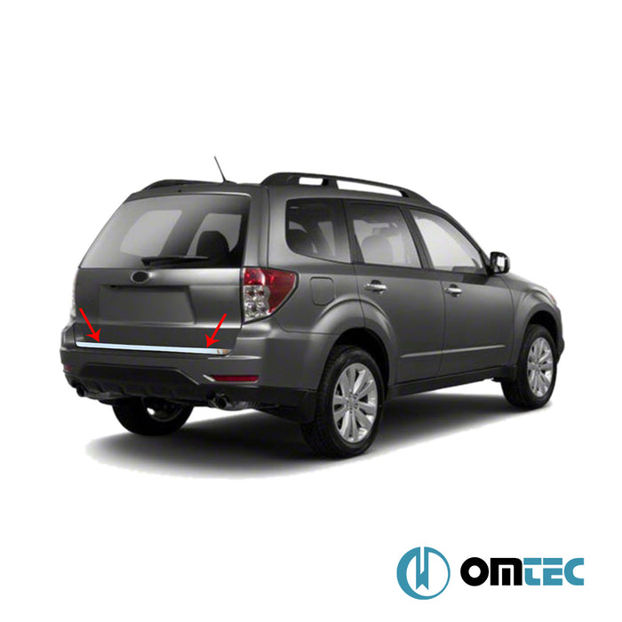 Tailgate Trim Line S.Steel - Subaru Forester - SUV SJ  - (2013-2019)