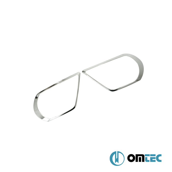 Fog Light Rim 2 Pcs.S.Steel - Subaru Forester - SUV SJ  - (2013-2019)