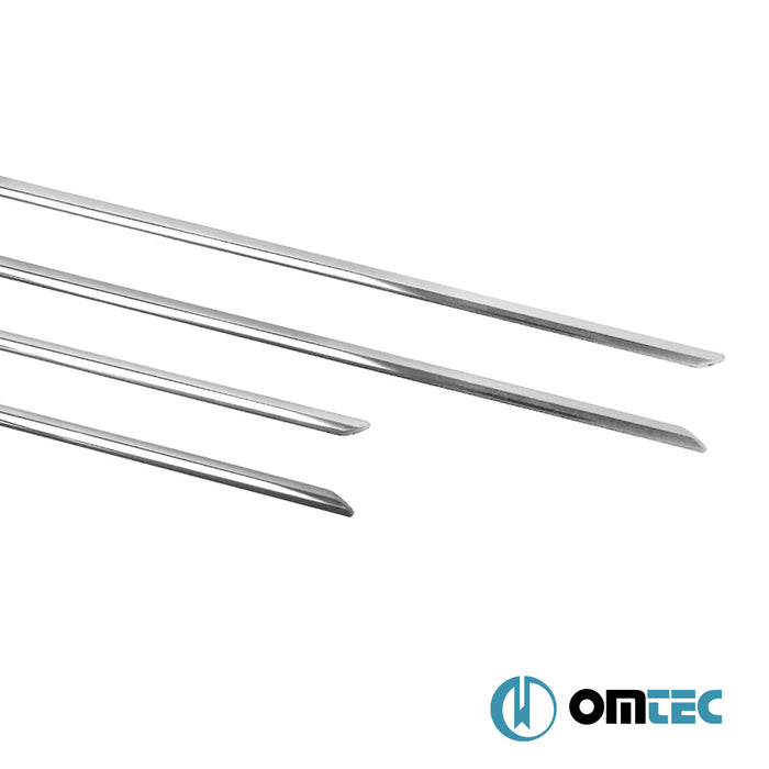 Porte latérale - Baguettes chromées en inox - 4 pièces - Subaru Forester - SUV SJ  - (2013-2019)