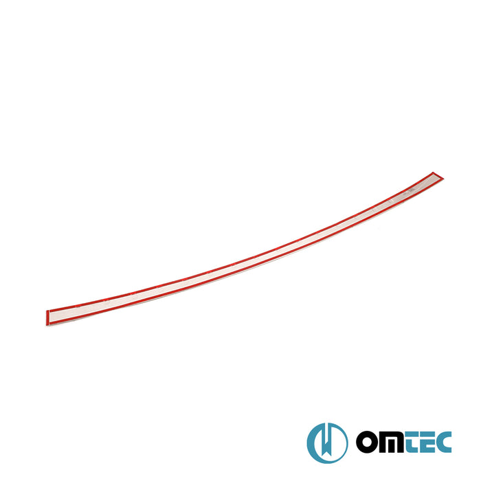 Pare chocs arrière - Seuil chromé en inox (Brossé) - Toyota Corolla Cross - SUV XG10  - (2020-)