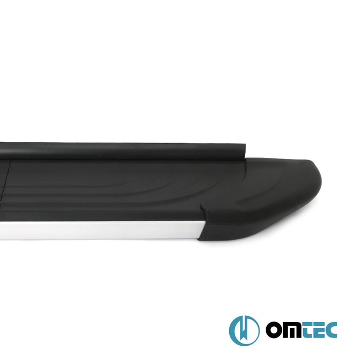 Side Step (APA-Silver) 2 Pcs. - Toyota C-Hr Hybrid - SUV AX20  - (2023-)