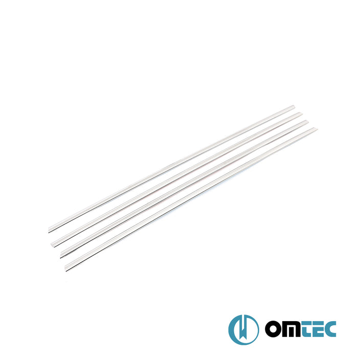 Window Trim Cover 4 Pcs. S.Steel (Gloss)  - Mg Mg4 - HB 5D EH32  - (2022-)
