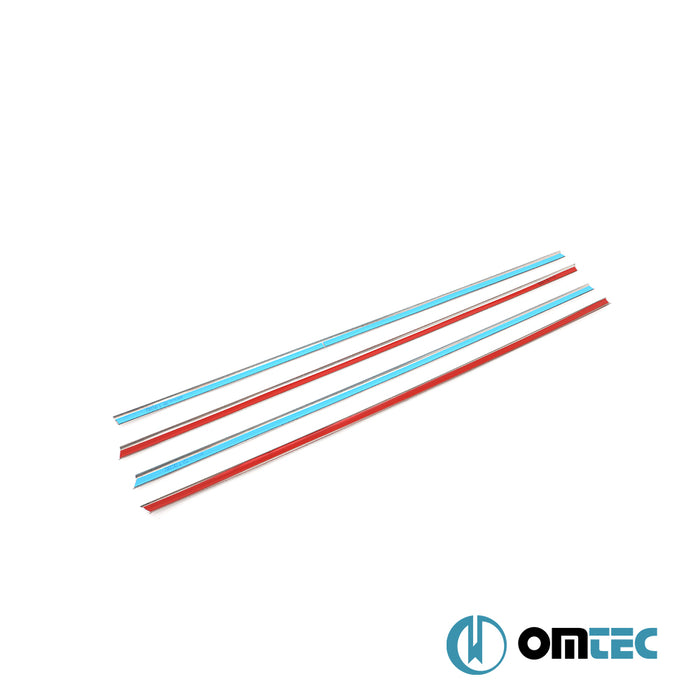 Window Trim Cover 4 Pcs. S.Steel (Gloss)  - Mg Mg4 - HB 5D EH32  - (2022-)