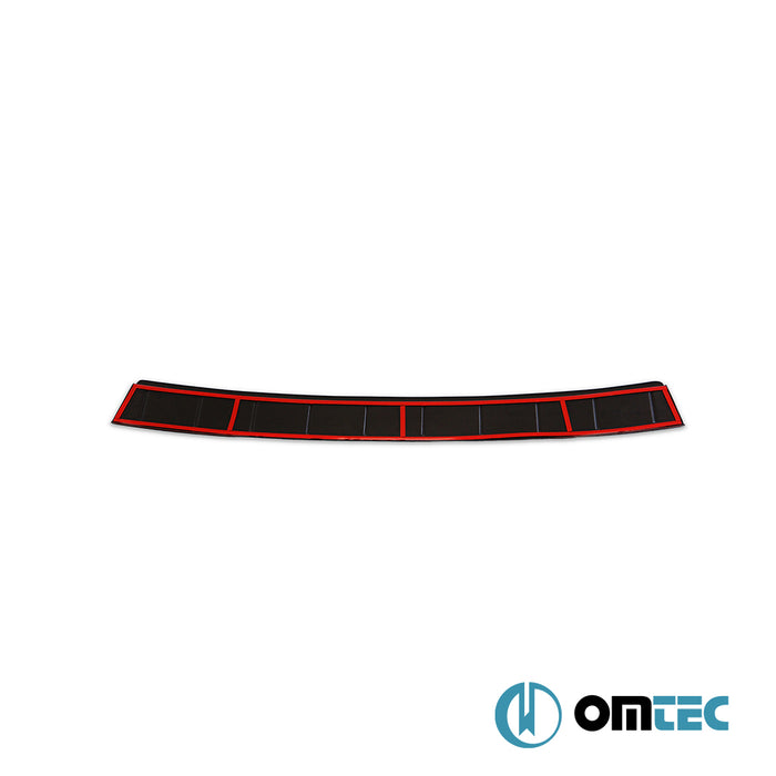 Arka Tampon Eşiği (ABS Akrilik-Siyah Parlak) - Volkswagen Golf - HB 5D Mk7  - (2013-2019)