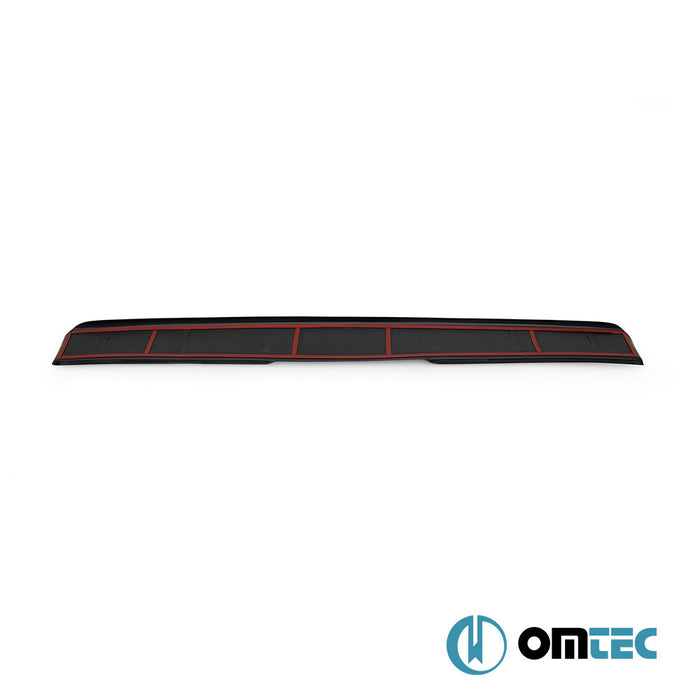 Rear Bumper Sill Cover (ABS Acrylic-Gloss Black) - Volkswagen T4 Transporter - VAN T4 - (1990 - 2003)