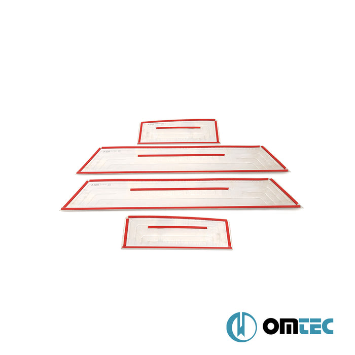 Kapı Eşiği 4 Prç. P.Çelik - Volkswagen T5 Transporter - VAN T5  - (2003-2015)