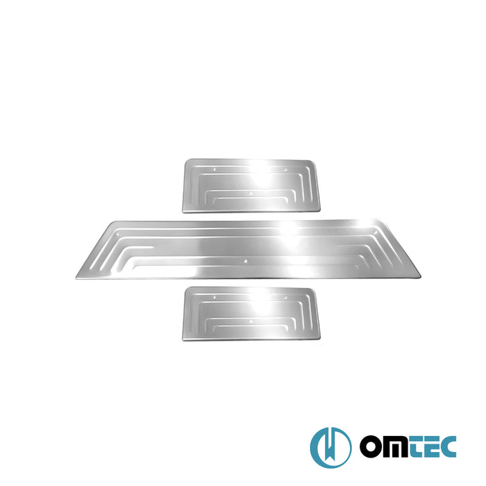 Line Door Sill 3 Pcs. S.Steel - Volkswagen T5 Transporter - VAN T5  - (2003-2015)