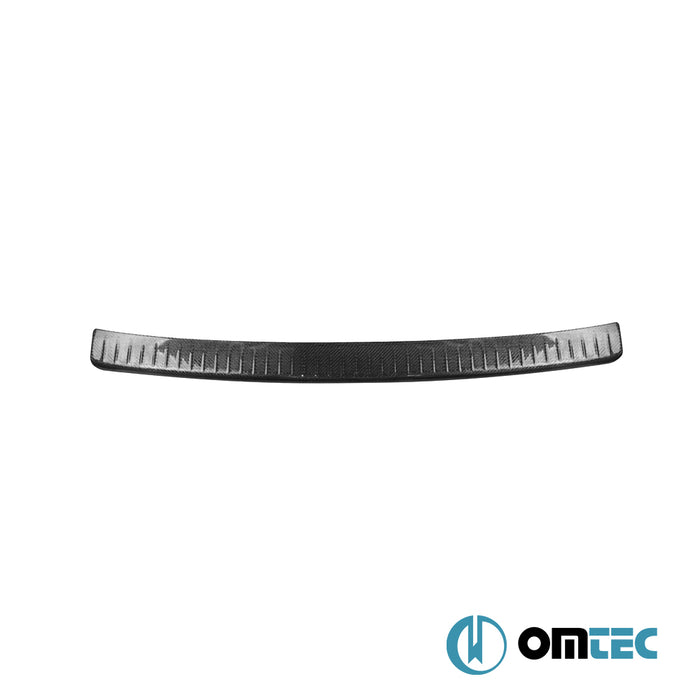 Rear Bumper Sill Cover (Carbon-Silver) - Volkswagen T5 Caravelle - VAN T5  - (2003-2015)