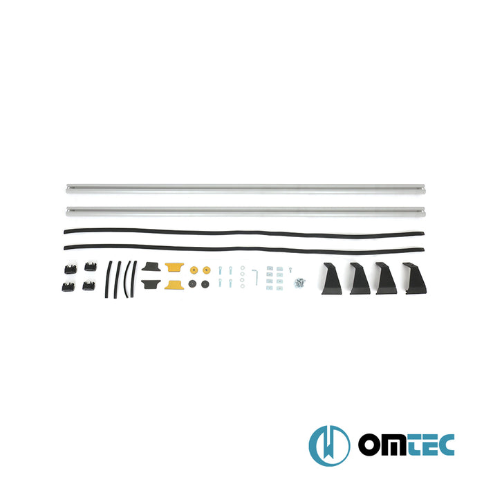 Barres de Toit Transversales Heavy Duty - Erbabar - 2 Pcs. (Gris)  Alu. - Volkswagen T6 Multivan - VAN T6  - (2015-2022)