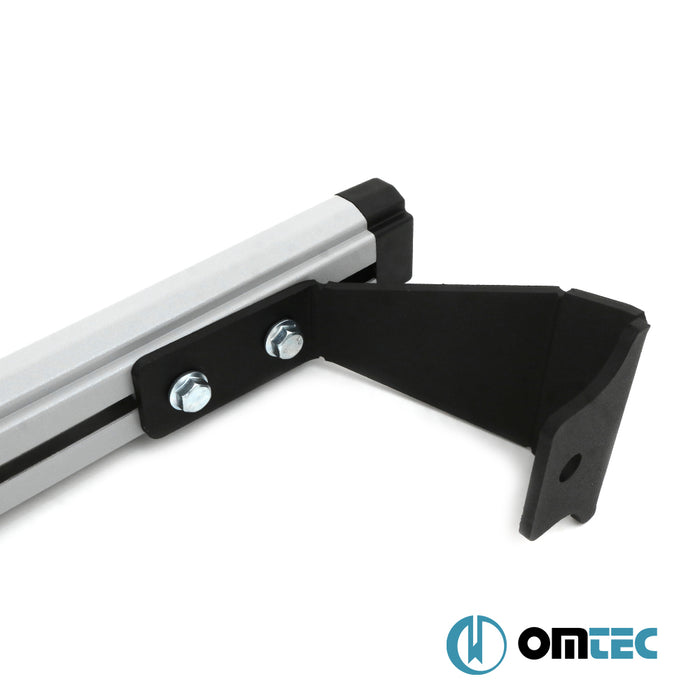 Barres de Toit Transversales Heavy Duty - Erbabar - 2 Pcs. (Gris)  Alu. - Volkswagen T6 Multivan - VAN T6  - (2015-2022)