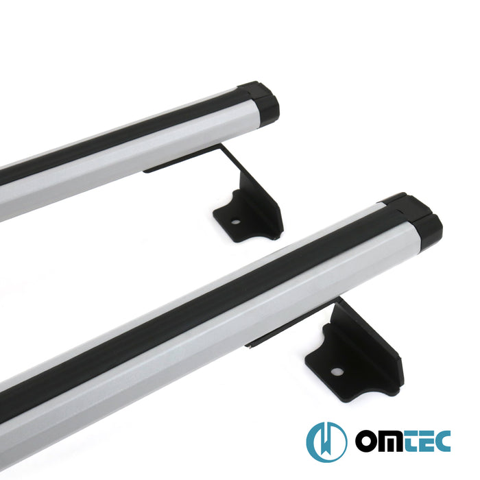 Barres de Toit Transversales Heavy Duty - Erbabar - 2 Pcs. (Gris)  Alu. - Volkswagen T6 Transporter - VAN T6  - (2015-2024)