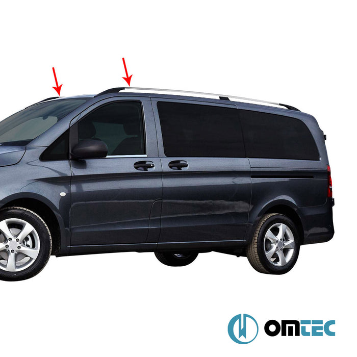 Portbagaj (Solid-Vidalı Montaj) Parlak Gri 2 Prç. Alu.(L1) - Volkswagen T5 Transporter - VAN T5  - (2003-2015)