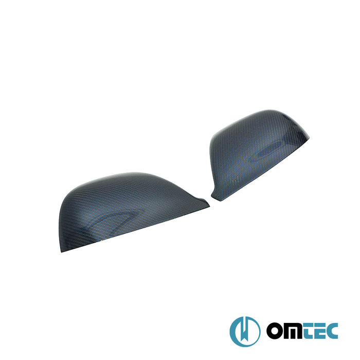 Mirror Cover 2 Pcs. (Carbon) - Volkswagen T5 Multivan - VAN T5 FL - (2010-2015)