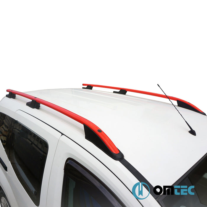 Barres de Toit Longitudinales 2 Pcs.(Rouge) - Volkswagen Amarok - PK 2H  - (2010-2022)
