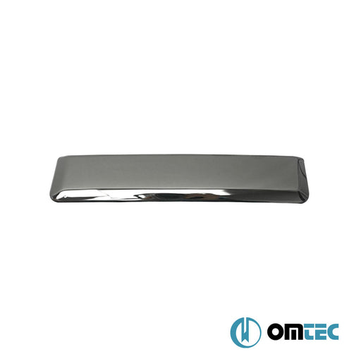 thumbnail interactive-video image 1 of Wimbledon Trade Chrome Rear Door Handle Cover (2 Pcs) – Stainless Steel – For VW T5 Transporter 2003-2010 1 of 3