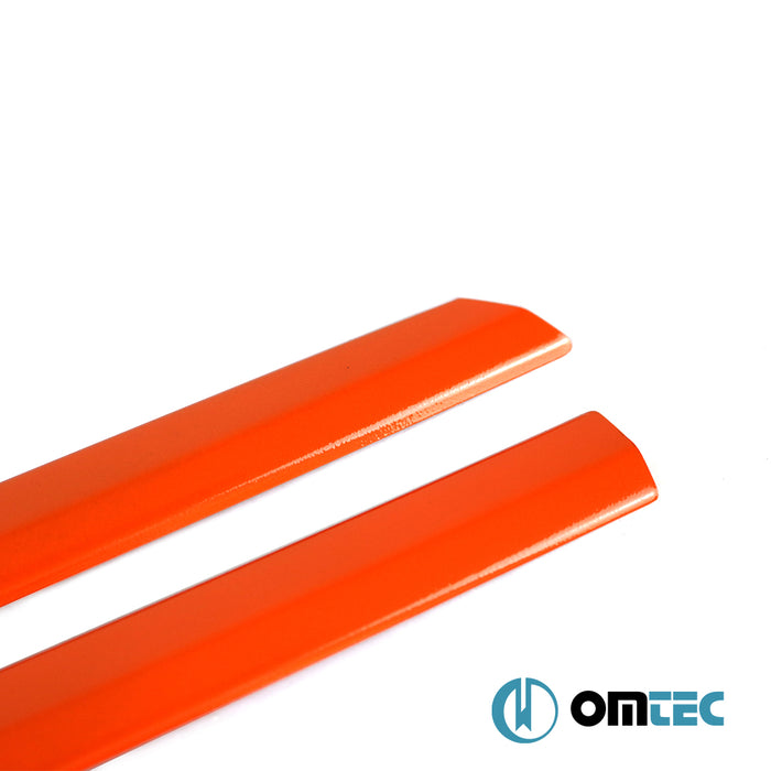 Ön Panjur 2 Prç. P.Çelik (Turuncu) - Volkswagen T6 Transporter - VAN T6 PRE-FL - (2015-2019)