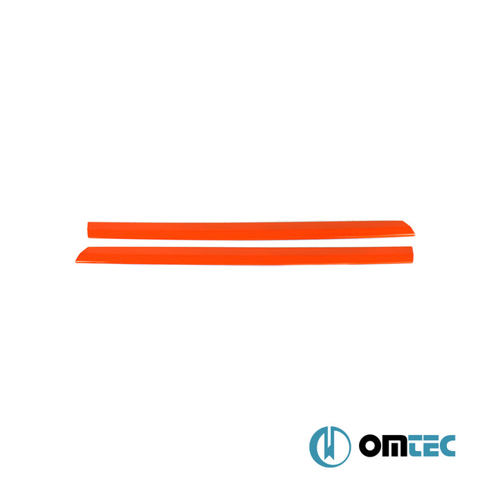 Ön Panjur Alt Parçalar 2 Prç. P.Çelik (Turuncu) - Volkswagen T6 Transporter - VAN T6  - (2015-2024)