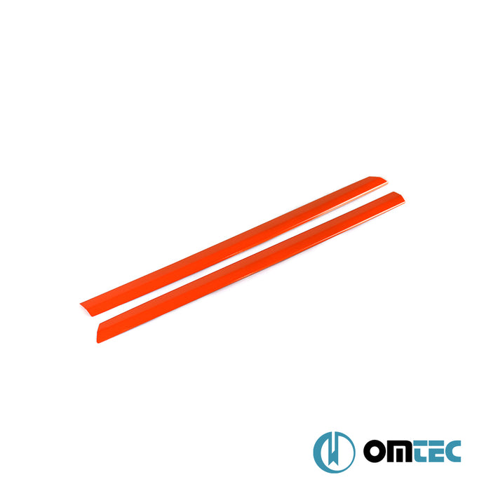 Ön Panjur Alt Parçalar 2 Prç. P.Çelik (Turuncu) - Volkswagen T6 Transporter - VAN T6  - (2015-2024)