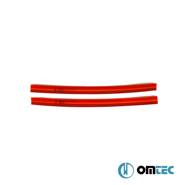 Ön Panjur Alt Parçalar 2 Prç. P.Çelik (Turuncu) - Volkswagen T6 Transporter - VAN T6  - (2015-2024)