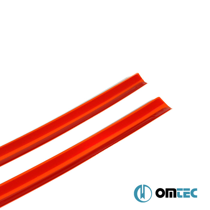 Ön Panjur Alt Parçalar 2 Prç. P.Çelik (Turuncu) - Volkswagen T6 Transporter - VAN T6  - (2015-2024)