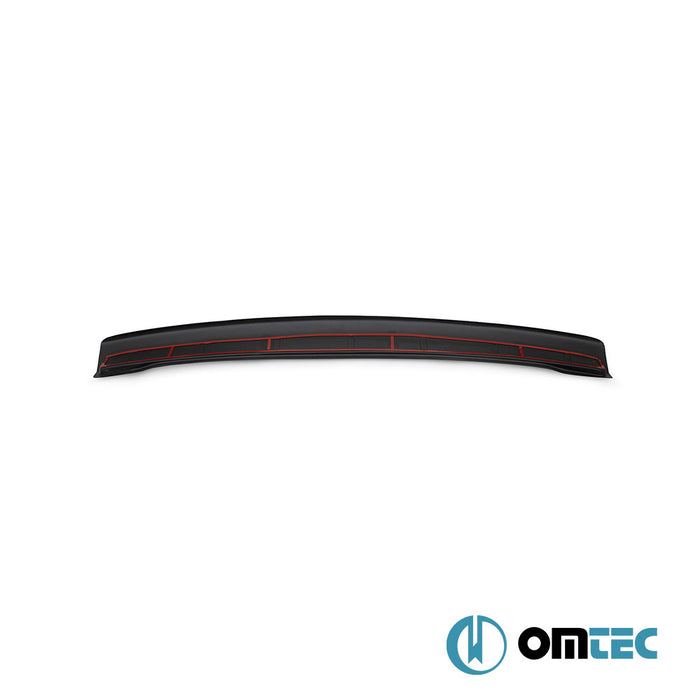 Rear Bumper Sill Cover (ABS Acrylic-Gloss Black) - Volkswagen Caddy - MVN 2K FL II - (2015 - 2020)