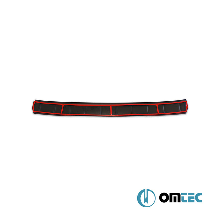 Arka Tampon Eşiği (ABS Akrilik-Siyah Parlak) - Volkswagen Golf - HB 5D Mk8  - (2019-)