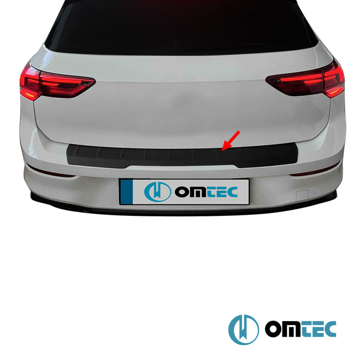 Pare chocs arrière - Seuil en ABS (Noir) - Volkswagen Golf - HB 5D Mk8  - (2019-)