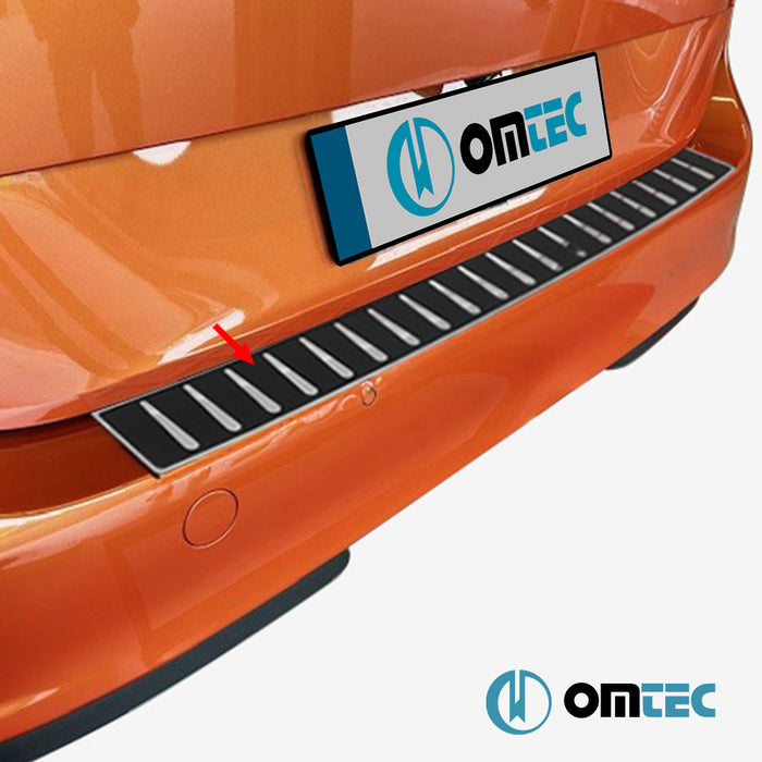 Karbon Folyolu Arka Tampon Eşiği P.Çelik (Desen 2) - Volkswagen Id.Buzz - MVN I  - (2022-)