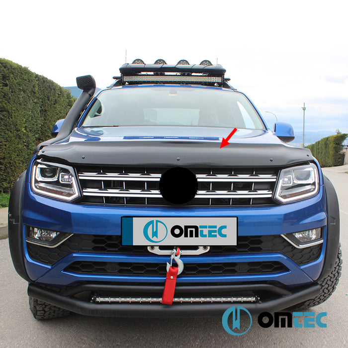 Kaput Rüzgarlığı (Siyah) ABS - Volkswagen Amarok - PK II  - (2022-)