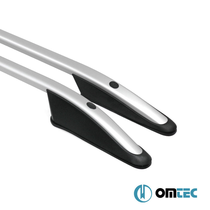 Roof Rails (Sport) Silver 2 pcs. Alu. - Volkswagen Amarok - PK II  - (2022-)