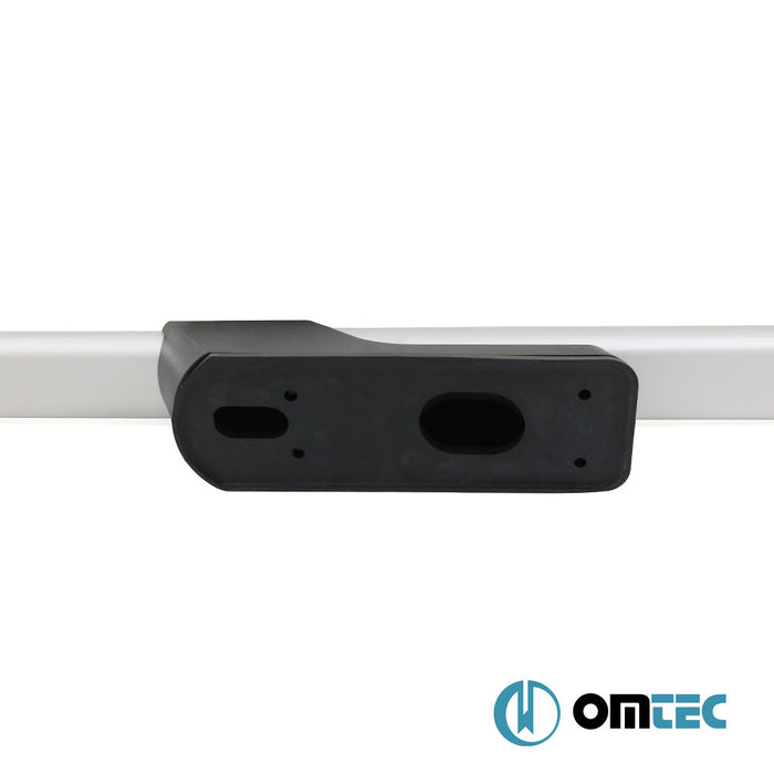 Roof Rails (Sport) Silver 2 pcs. Alu. - Volkswagen Amarok - PK II  - (2022-)