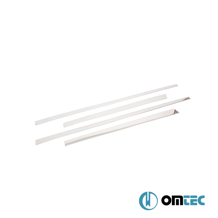 Yan Kapı Çıtası 4 Prç. P.Çelik (Parlak)  - Volkswagen Tiguan - SD III  - (2024-)