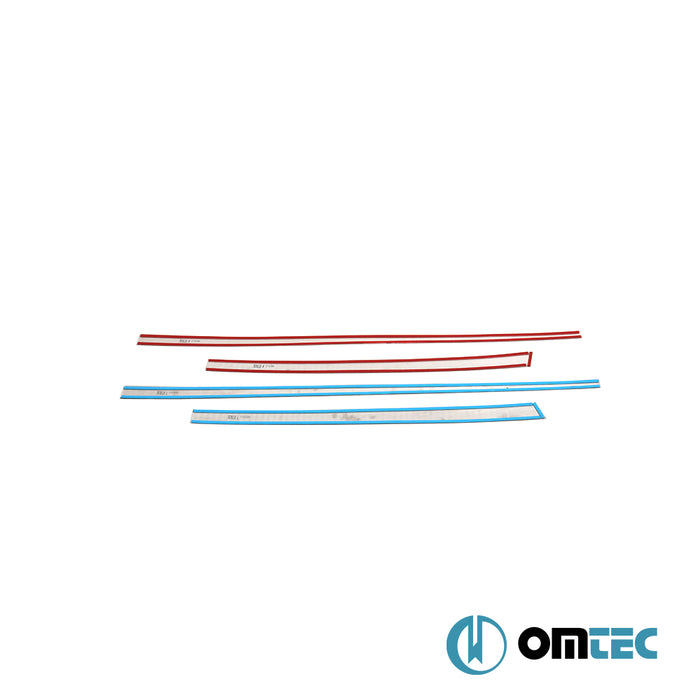 Yan Kapı Çıtası 4 Prç. P.Çelik (Parlak)  - Volkswagen Tiguan - SD III  - (2024-)