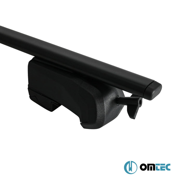 Barres De Toit Transversales (Solidbar-Beta V2 LITE) Noir 2 Pcs. Steel - Dacia Duster - SUV P1310  - (2024-)